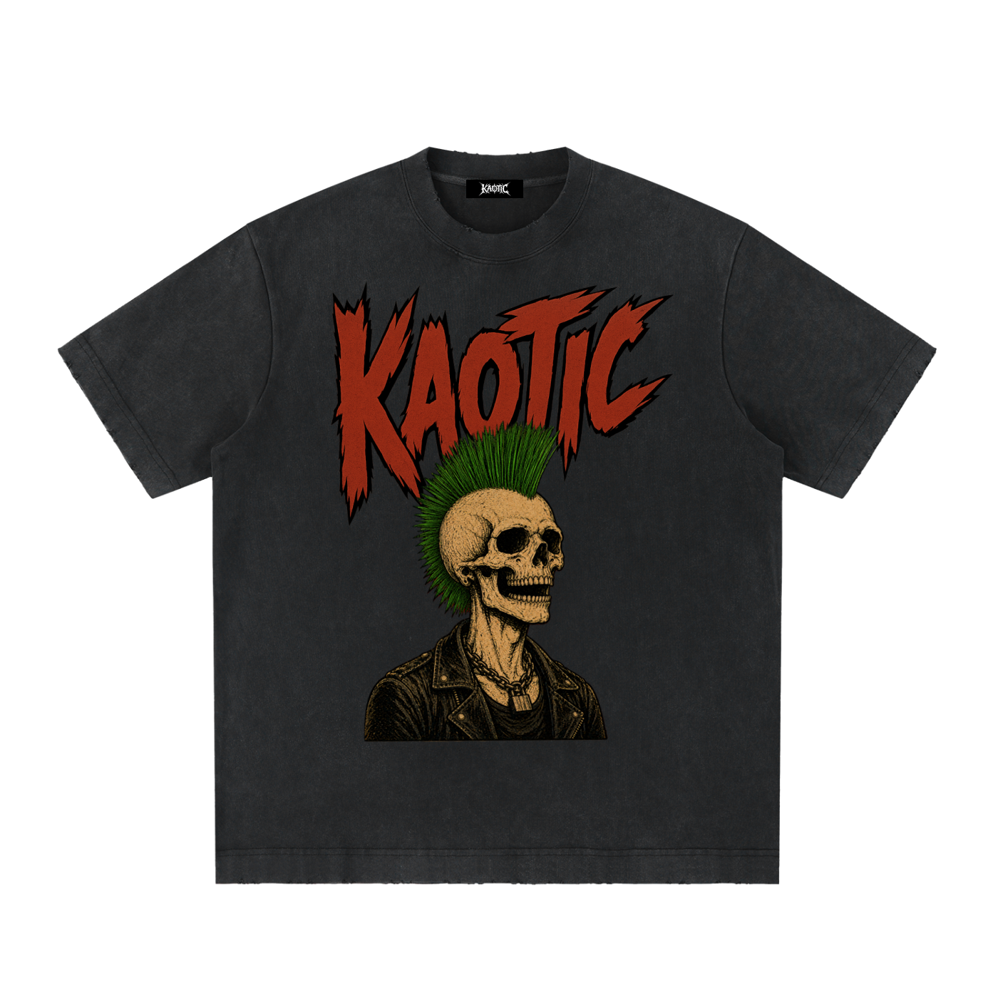 KAOTIC PUNK SKULL TEE
