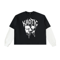 KAOTIC SKULL WITH COTTON SLEEVE