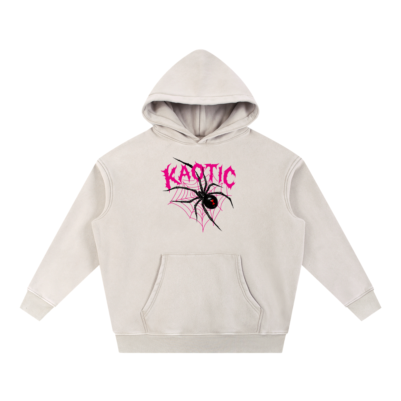 Snow Wash Fleece Oversize Hoodie
