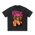 KAOTIC BLONDE SKULL T-SHIRT