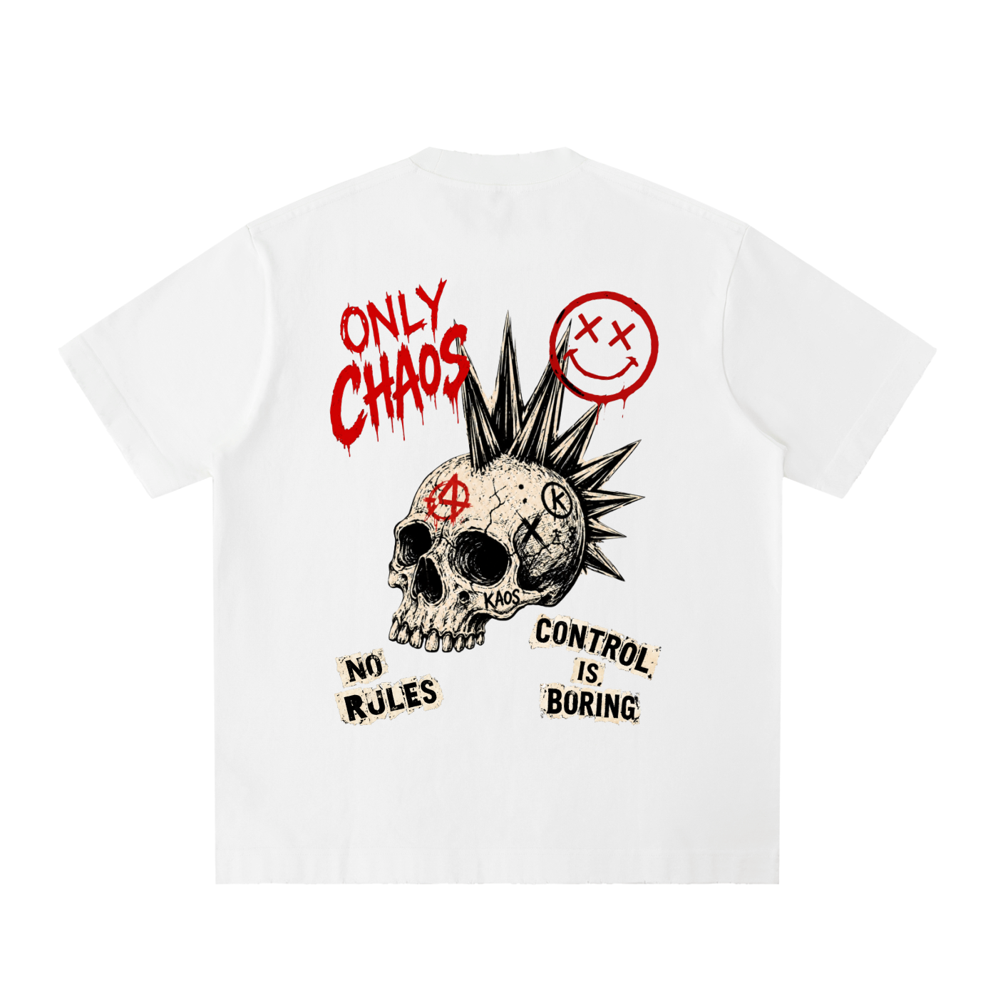KAOTIC REBEL TEE (WITH BACK DESIGN)