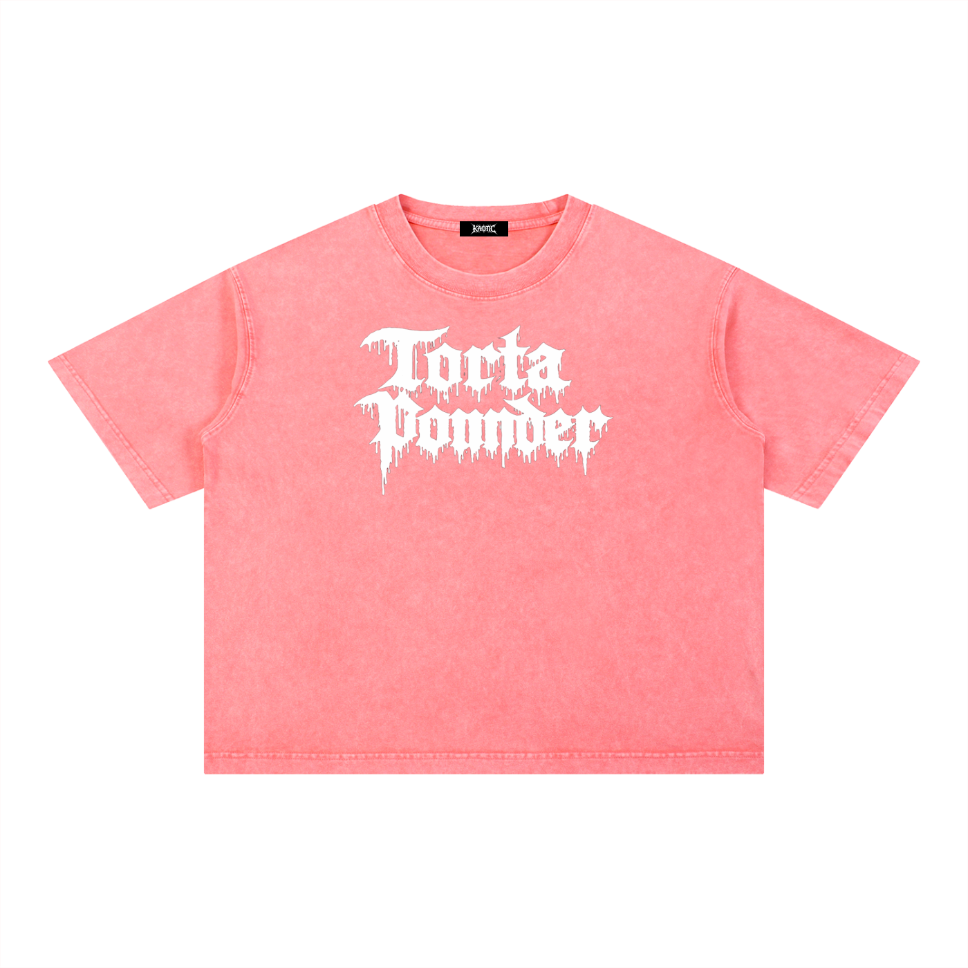 Mineral Wash Boxy Cotton T-Shirt