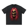 PINK HAIR SKULL