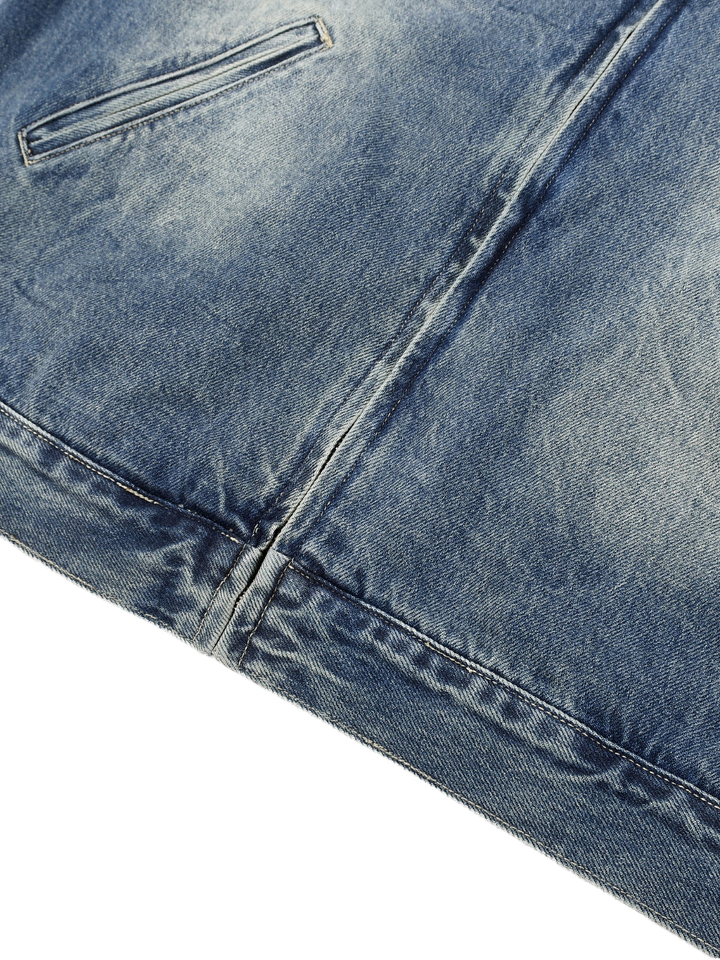 KAOTIC SKULL DENIM  JACKET