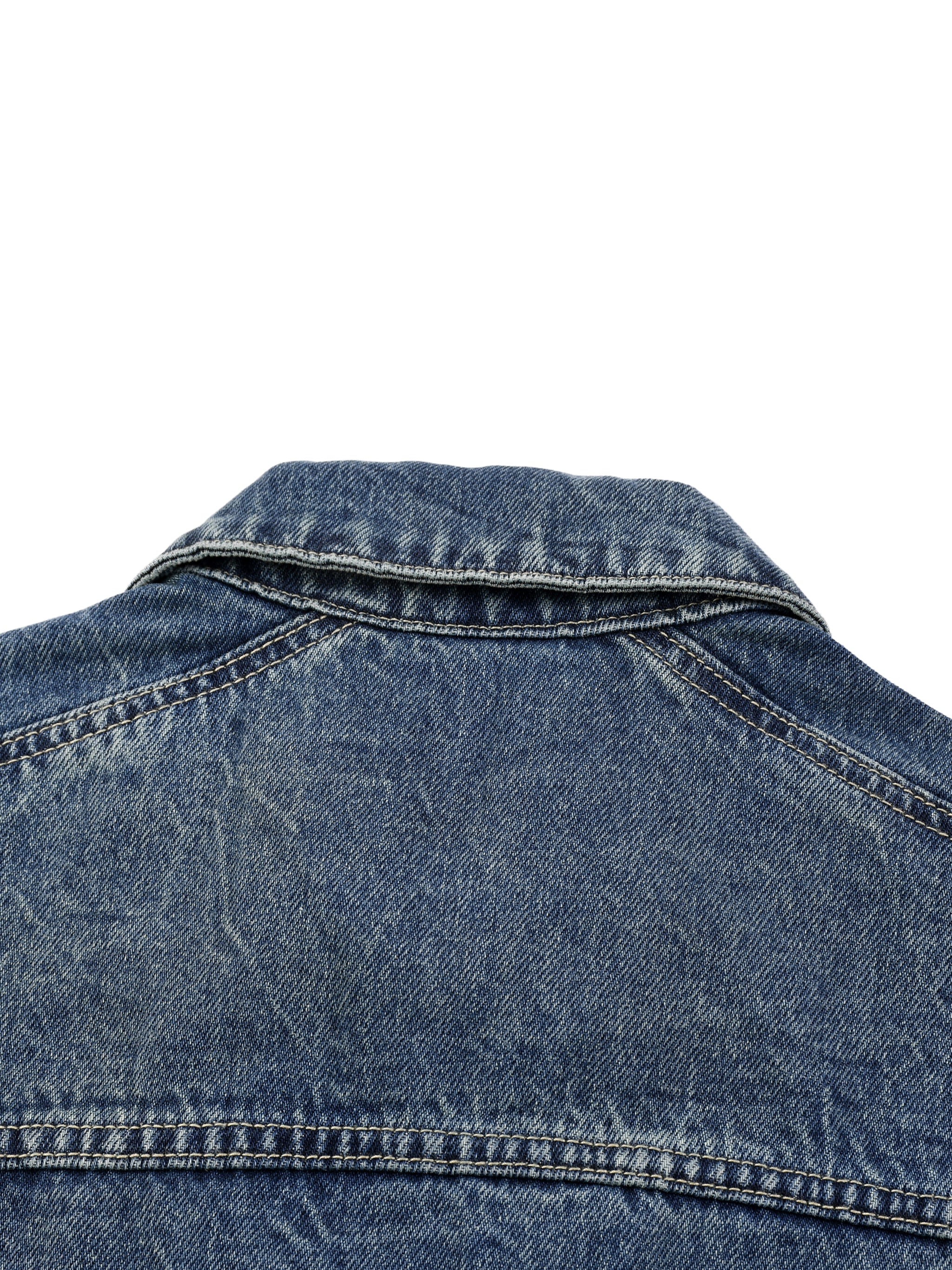 KAOTIC SKULL DENIM  JACKET